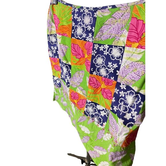 Bamboo Traders Tropical Floral Lightweight Mini Skort Skirt Sz 6 - Picture 3 of 8